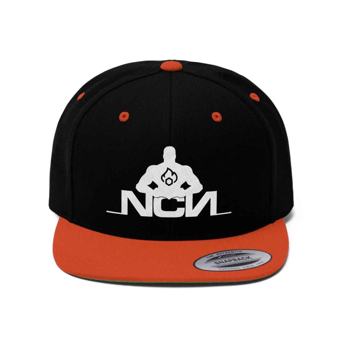 NCN Unisex Flat Bill Hat 