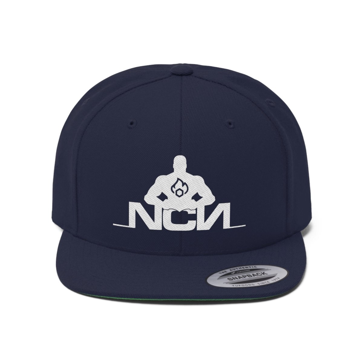 NCN Unisex Flat Bill Hat 